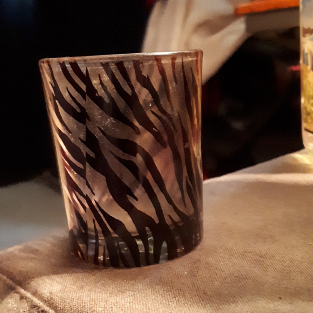Animal Print Tea light Candle Holder